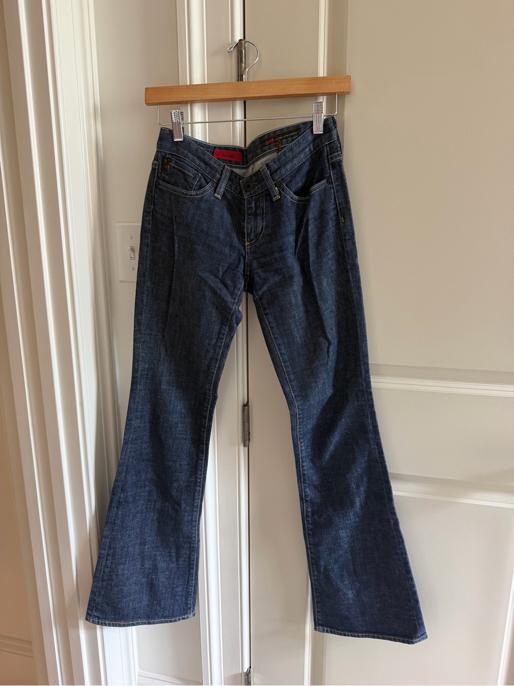 Ag Adriano Goldschmied Dark Blue Flare Jeans